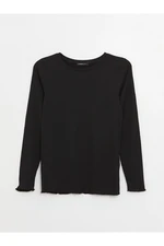 LC Waikiki Crew Neck Plain Long Sleeve Women's T-Shirt