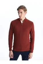 LC Waikiki High Collar Long Sleeve Men's Knitwear Sweater