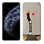 LCD + dotyk + přední kryt pro Realme C30, black (Service Pack)