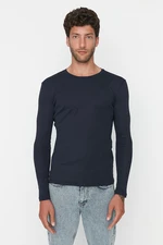 Trendyol T-Shirt - Dark blue - Regular fit