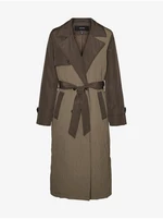 Dark brown trench coat VERO MODA Sutton - Ladies