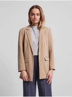 Beige Blazer Pieces Bossy - Women