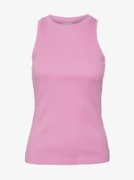 Pink Womens Ribbed Basic Tank Top AWARE by VERO MODA Lavender - Women