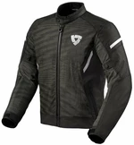 Rev'it! Jacket Torque 2 H2O Black/White XL Textilní bunda