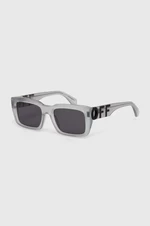 Slnečné okuliare Off-White dámske, šedá farba, OERI125_540907