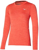 Dámské tričko Mizuno  Impulse Core LS Tee Living Coral