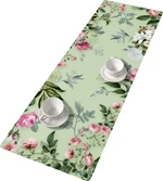 Bertoni Home Unisex's Table Runner Melanie Green Green/Pink