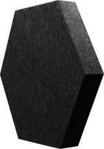 Mega Acoustic HEXAPET GP09 Black Absorbent Schaumstoffplatte