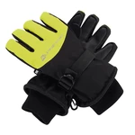 Green-black children's gloves with PTX ALPINE PRO Lordo membrane