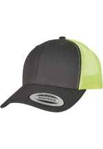 Retro Trucker 2-Tone Charcoal/Neon Green