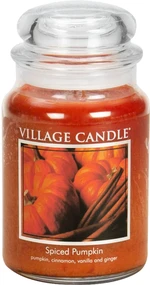 Village Candle Vonná svíčka ve skle Spiced Pumpkin 602 g