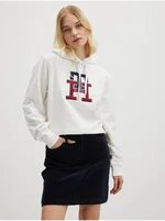 White Women's Hoodie Tommy Hilfiger - Women