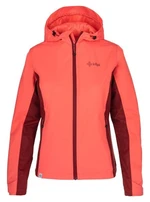 Women's outdoor jacket Kilpi ORLETI-W coral