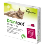 DRONSPOT 96 mg/24 mg spot-on pre veľké mačky 2x1,12 ml