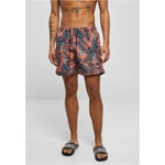 Patterned Swimsuit Shorts Dark Tropical Aop