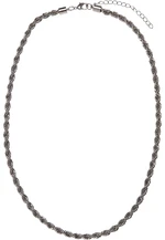 Necklace Charon Intertwine - silver color