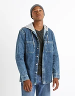 Celio Denim Shirt With Caoris Hood - Men