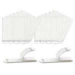 Picture Hanging Strips Heavy Duty,24-Pairs(48 Strips)Sticky Picture Hangers For Walls,Hanging Pictures Without Nail Easy To Use