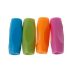 4 Pcs Soft Silicone Pencil Grippers Toddler Teen Ergonomic Writing Aid for Kids