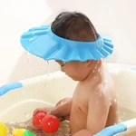 Adjustable Child Kids Waterproof Eye Protection Ear Protection Bath Visor Wash Hair Shield Shampoo Hat Baby Shower Caps