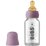 BIBS Baby Glass Bottle 110 ml dojčenská fľaša Mauve 110 ml