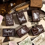 1pcs Forest Story Series Stamp DIY Craft Wooden Rubber Stamps Stationery Wooden Scrapbooking Standard Standard Stamp New