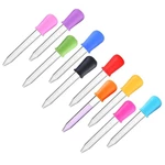 Color Random Children Dropper with Scale Washable Reusable Infant Droppers Detachable Dispenser Pipette for Travelling