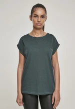 Ladies Extended Shoulder Tee bottlegreen