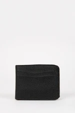 DEFACTO Men's Faux Leather Magnet Wallet