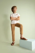 DEFACTO Boy's Standard Leg Gabardine Trousers