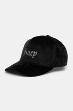 Kšiltovka Juicy Couture VERONICA CAP černá barva, s aplikací, JCAWH224702