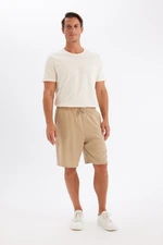 DEFACTO Relax Fit Linen Blend Bermuda Shorts