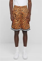 Men's Mesh AOP Leopard Shorts