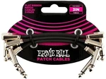 Ernie Ball P06220 7,5 cm Winkelklinke - Winkelklinke Patchkabel