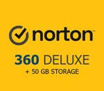 Norton 360 Deluxe 2024 EU Key (3 Years / 5 Devices) + 50 GB Cloud Storage