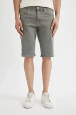 DEFACTO Men's Shorts Gray A4802AX/NM55