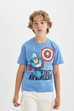 DEFACTO Boy's Marvel Avengers Crew Neck Short Sleeve T-shirt