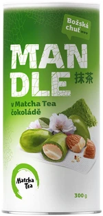 MATCHA TEA Mandle v Matcha tea bílé čokoládě 300 g