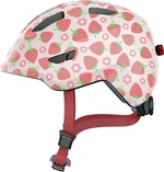 Abus Smiley 3.0 LED Rose Strawberry S Casque de vélo enfant