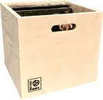 Music Box Designs Plywood LP Storage Caja de discos de vinilo Birch