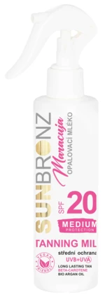 VIVACO Sun Bronz Opalovací mléko OF20 maracuja 200 ml