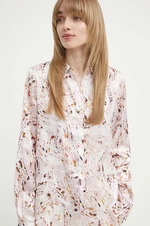 Košile Bruuns Bazaar PellitoryBBCorinna shirt dámská, růžová barva, regular, s klasickým límcem, BBW3983