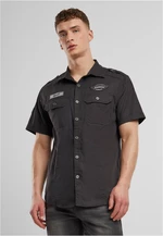 Luis Vintage Short Sleeve Shirt Black