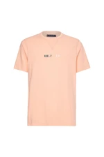 Tommy Hilfiger T-shirt - CONTRAST STITCH TEE orange