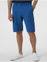 Modré pánske outdoorové kraťasy HELLY HANSEN HH Quick-Dry Cargo Shorts