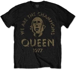 Queen T-shirt We Are The Champions Black 2XL