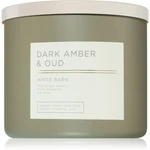 Bath & Body Works Dark Amber & Oud vonná sviečka 411 g