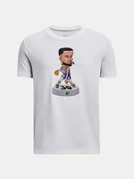 White Under Armour Curry T-shirt for boys