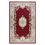 Czerwony wełniany dywan Flair Rugs Aubusson, 120x180 cm