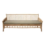 Beżowo-naturalna bambusowa sofa ogrodowa Sole – Bloomingville